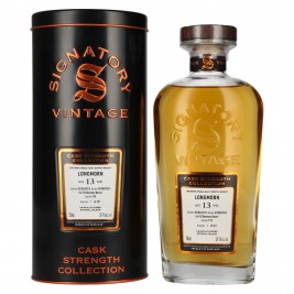 Signatory Vintage LONGMORN 13 Years Old Cask Strength Collection 2012 59,1% Vol. 0,7l metalinėje dėžutėje