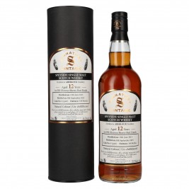 Signatory Vintage ABERLOUR 12 Years Old 1st Fill Oloroso Sherry Butt Finish Cask # 6 55,5% Vol. 0,7l dovanų dėžutėje