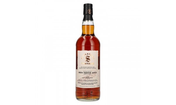 Signatory Vintage 100 Proof Edition BEN NEVIS 10 Years Old Single Malt #63 2014 57,1% Vol. 0,7l