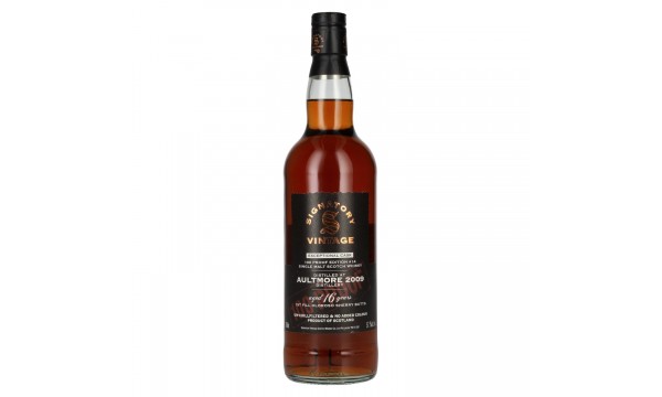 Signatory Vintage 100 Proof Edition AULTMORE 2009 16 Years Old Exceptional Cask #14 57,1% Vol. 0,7l