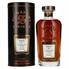 Signatory Vintage GLENLIVET 19 Years Old Cask Strength Collection 2006 58,7% Vol. 0,7l metalininėje dėžutėje