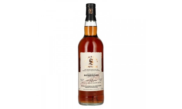 Signatory Vintage 100 Proof Edition BENRINNES 13 Years Old Single Malt #78 2012 57,1% Vol. 0,7l Signatory Vintage 100 Proof Edition BENRINNES 13 Years Old Single Malt #78 2012 57,1% Vol. 0,7l