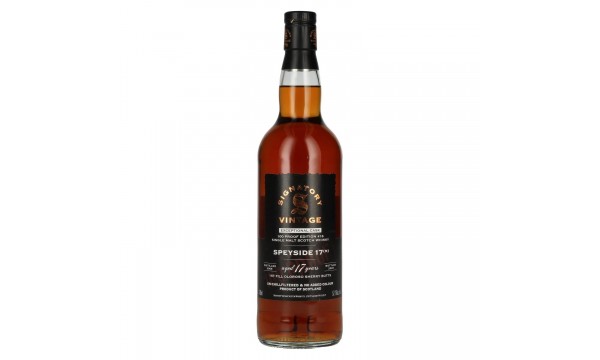 Signatory Vintage 100 Proof Edition SPEYSIDE (M) 17 Years Old Single Malt #16 2008 57,1% Vol. 0,7l Signatory Vintage 100 Proof Edition SPEYSIDE (M) 17 Years Old Single Malt #16 2008 57,1% Vol. 0,7l