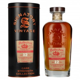 Signatory Vintage BALLECHIN 12 Years Old Cask Strength 1st Fill Grand Marnier #201 2013 58,8% Vol. 0,7l metalinėje dėžutėje