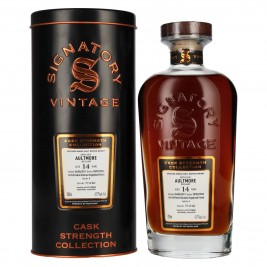 Signatory Vintage AULTMORE 14 Years Old Cask Strength Collection 2011 61,7% Vol. 0,7l į metalinę dėžutę