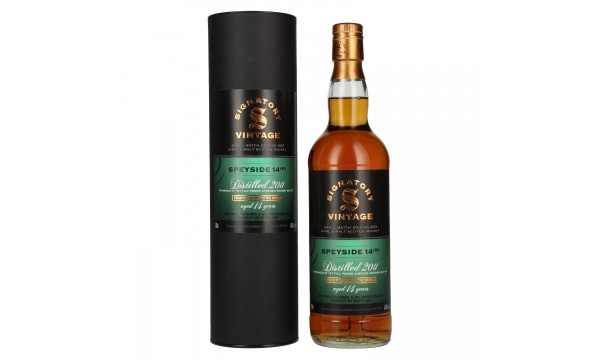 Signatory Vintage Small Batch SPEYSIDE (M) 14 Years Old Single Malt #20 48,2% Vol. 0,7l dovanų dėžutėje