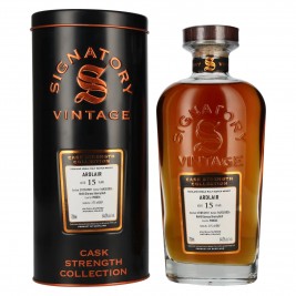 Signatory Vintage ARDLAIR 15 Years Old Refill Oloroso Sherry Butt Cask Strength 2011 64% Vol. 0,7l dovanų dėžutėje