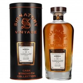 Signatory Vintage BENRIACH 11 Years Old 1st Fill Amontillado Cask Cask Strength #101 2015 58,4% Vol. 0,7l metalininėje dėžutėje