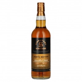 Signatory Vintage NORTH BRITISH 18 Years Old 1st Fill Sherry & Refill Bourbon Cask 2008 46% Vol. 0,7l