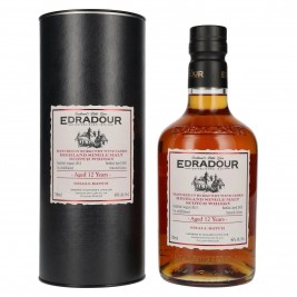 Edradour 12 Years Old Burgundy Cask Highland Single Malt Whisky 46% Vol. 0,7l dovanų dėžutėje
