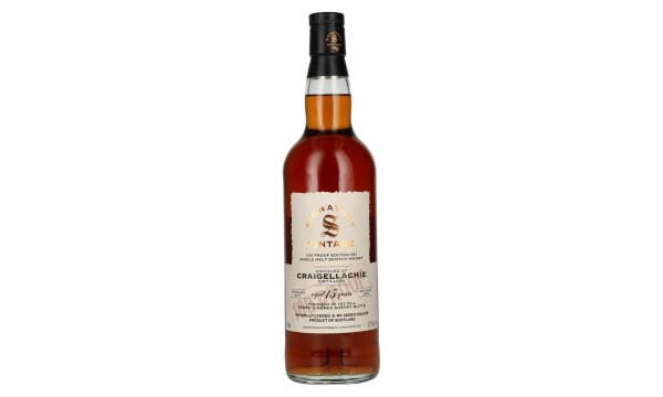 Signatory Vintage 100 Proof Edition CRAIGELLACHIE 15 Years Old Single Malt #81 2011 57,1% Vol. 0,7l