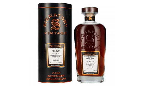 Signatory Vintage ABERFELDY 11 Years Old Cask Strength 1st Fill Oloroso Sherry #4 2014 60% Vol. 0,7l dovanų dėžutėje Signatory Vintage ABERFELDY 11 Years Old Cask Strength 1st Fill Oloroso Sherry #4 2014 60% Vol. 0,7l dovanų dėžutėje