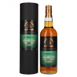 Signatory Vintage BENRIACH 10 Years Old The Un-Chillfiltered 2015 46% Vol. 0,7l dovanų dėžutėje