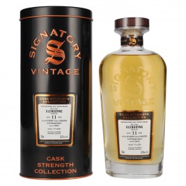 Signatory Vintage GLENGOYNE 11 Years Old 1st Fill Bourbon Barrel Cask Strength #700443 2014 55% Vol. 0,7l dovanų dėžutėje