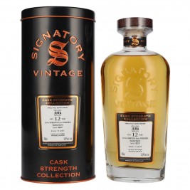 Signatory Vintage JURA 12 Years Old Bourbon Barrel Cask Strength #700377 2014 58,9% Vol. 0,7l dovanų dėžutėje