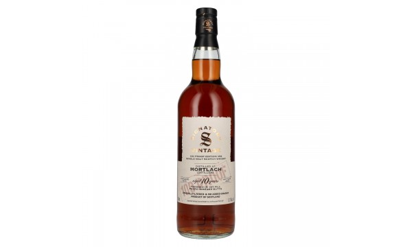 Signatory Vintage 100 Proof Edition MORTLACH 10 Years Old Single Malt #84 2016 57,1% Vol. 0,7l Signatory Vintage 100 Proof Edition MORTLACH 10 Years Old Single Malt #84 2016 57,1% Vol. 0,7l
