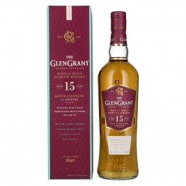 Glen Grant 15 Years Old BATCH STRENGTH Single Malt Whisky 50% Vol. 0,7l dovanų dėžutėje