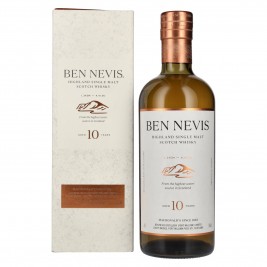 Ben Nevis 10 Years Old Single Highland Malt Scotch Whisky 46% Vol. 0,7l dovanų dėžutėje