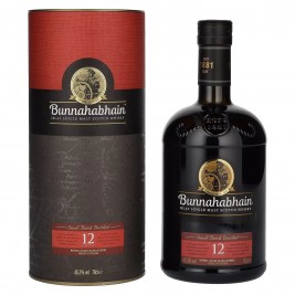 Bunnahabhain 12 Years Old Islay Single Malt Scotch Whisky 46,3% Vol. 0,7l dovanų dėžutėje