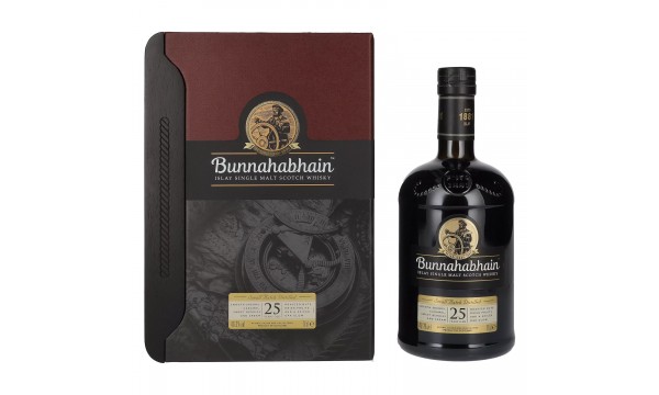 Bunnahabhain 25 Years Old Islay Single Malt Scotch Whisky 46,3% Vol. 0,7l dovanų dėžutėje