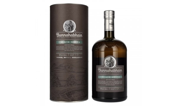 Bunnahabhain CRUACH-MHÒNA Travel Exclusive Islay Single Malt Scotch Whisky 50% Vol. 1l dovanų dėžutėje