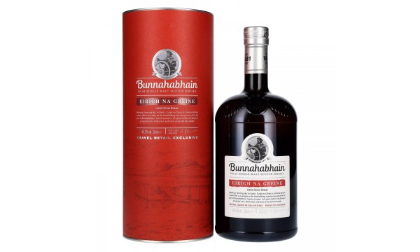 Bunnahabhain EIRIGH NA GREINE Islay Single Malt Scotch Whisky 46,3% Vol. 1l dovanų dėžutėje