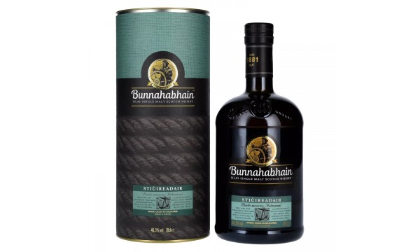 Bunnahabhain STIÙIREADAIR Islay Single Malt Scotch Whisky 46,3% Vol. 0,7l dovanų dėžutėje Bunnahabhain STIÙIREADAIR Islay Single Malt Scotch Whisky 46,3% Vol. 0,7l dovanų dėžutėje