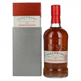 Tobermory 21 Years Old Single Malt Oloroso Cask Finish 46,3% Vol. 0,7l dovanų dėžutėje