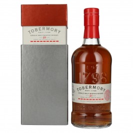 Tobermory 21 Years Old Single Malt Oloroso Cask Finish 46,3% Vol. 0,7l dovanų dėžutėje