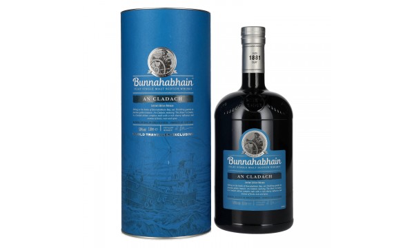 Bunnahabhain AN CLADACH Islay Single Malt Scotch Whisky Limited Edition Release 50% Vol. 1l dovanų dėžutėje