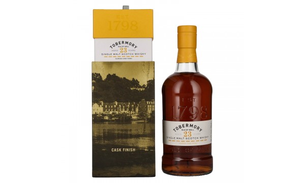 Tobermory 23 Years Old OLOROSO CASK Finish 46,3% Vol. 0,7l dovanų dėžutėje