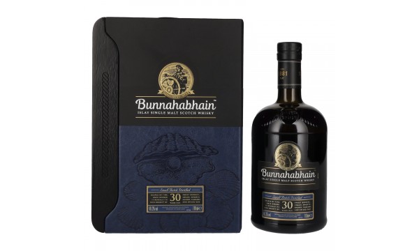 Bunnahabhain 30 Years Old Islay Single Malt Scotch Whisky 46,3% Vol. 0,7l dovanų dėžutėje