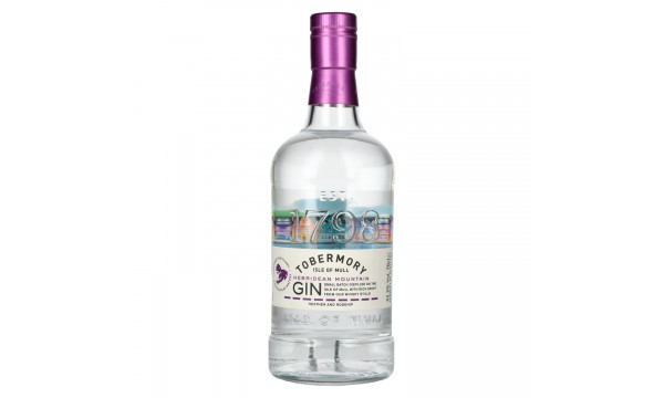 Tobermory Hebridean Mountain Isle of Mull Gin 43,3% Vol. 0,7l