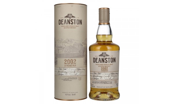 Deanston 20 Years Old Organic American Oak Highland Single Malt 2002 49,7% Vol. 0,7l dovanų dėžutėje