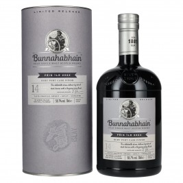 Bunnahabhain 14 Years Old RUBY PORT CASK Matured Limited Release Fèis Ìle 2024 58,7% Vol. 0,7l dovanų dėžutėje