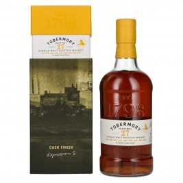 Tobermory 27 Years Old EXPRESSION 5 Single Malt Scotch Whisky 53,1% Vol. 0,7l dovanų dėžutėje