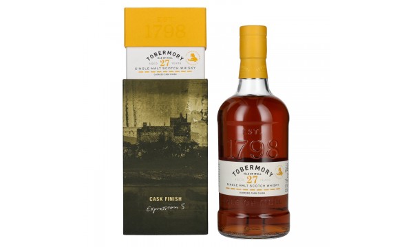 Tobermory 27 Years Old EXPRESSION 5 Single Malt Scotch Whisky 53,1% Vol. 0,7l dovanų dėžutėje