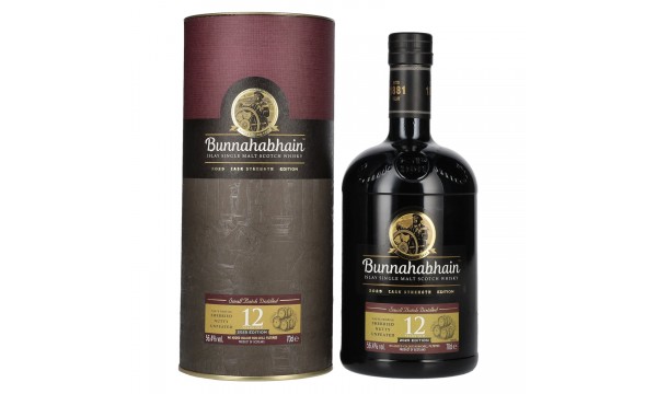 Bunnahabhain 12 Years Old Islay Single Malt Cask Strength Edition 2025 56,4% Vol. 0,7l dovanų dėžutėje