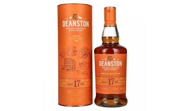 Deanston 17 Years Old Highland Single Malt Orange Wine Cask Finish 53,6% Vol. 0,7l dovanų dėžutėje Deanston 17 Years Old Highland Single Malt Orange Wine Cask Finish 53,6% Vol. 0,7l dovanų dėžutėje