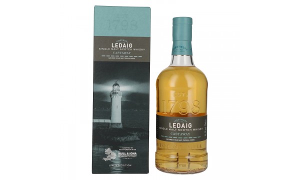 Ledaig CASTAWAY Single Malt Scotch Whisky 61,1% Vol. 0,7l dovanų dėžutėje Ledaig CASTAWAY Single Malt Scotch Whisky 61,1% Vol. 0,7l dovanų dėžutėje