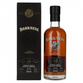 Darkness BENRINNES 10 Years Old OLOROSO CASK FINISH 57% Vol. 0,5l dovanų dėžutėje