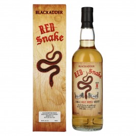 Blackadder 8 Years Old RED SNAKE Raw Cask Single Malt Scotch Whisky 60,6% Vol. 0,7l dovanų dėžutėje