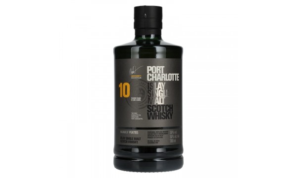 Port Charlotte 10 Years Old Heavily Peated Islay Single Malt 50% Vol. 0,7l