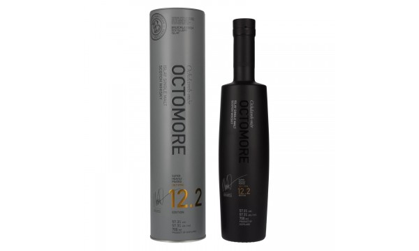 Octomore EDITION: 12.2 Super-Heavily Peated 2016 57,3% Vol. 0,7l į Tinbox