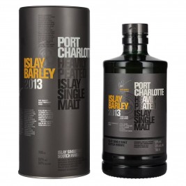 Port Charlotte ISLAY BARLEY Heavily Peated Islay Single Malt 2013 50% Vol. 0,7l dėžutėje