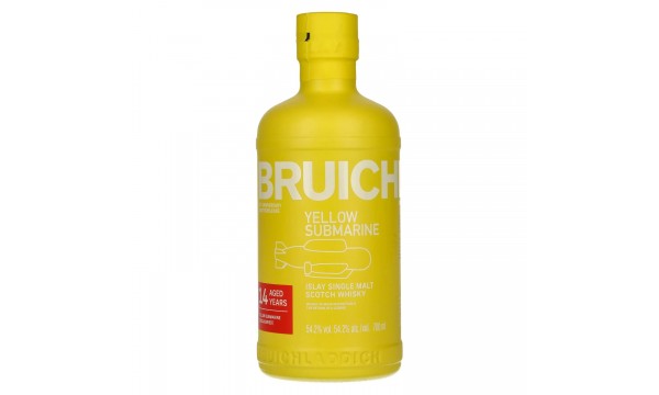Bruichladdich YELLOW SUBMARINE 14 Years Old 25th Anniversary Limited Edition 54,2% Vol. 0,7l Bruichladdich YELLOW SUBMARINE 14 Years Old 25th Anniversary Limited Edition 54,2% Vol. 0,7l