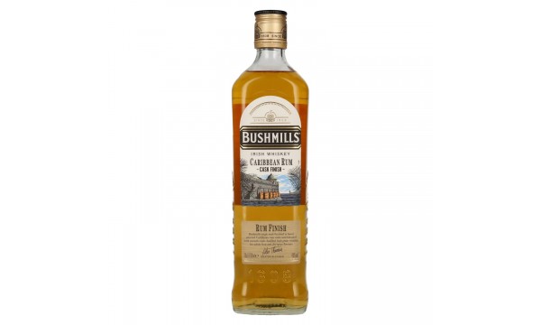 Bushmills Irish Whiskey Caribbean Rum Cask Finish 40% Vol. 0,7l Bushmills Irish Whiskey Caribbean Rum Cask Finish 40% Vol. 0,7l