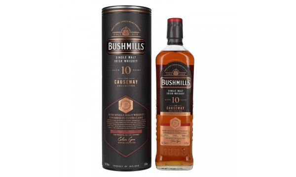 Bushmills THE CAUSEWAY COLLECTION Single Malt Cuvée Casks 2010 54,8% Vol. 0,7l dovanų dėžutėje
