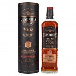 Bushmills THE CAUSEWAY COLLECTION Single Malt Irish Whisky Jupille Casks 2008 55,1% Vol. 0,7l dovanų dėžutėje