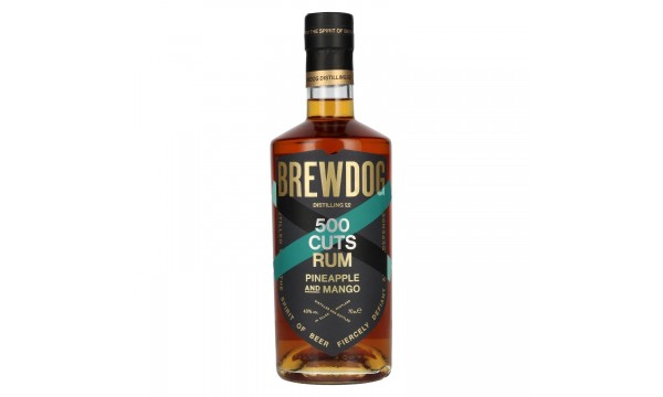 Brewdog 500 CUTS RUM Pineapple and Mango 40% Vol. 0,7l